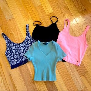 Crop Top & Tank Top Bundle of 7 - XS/Small